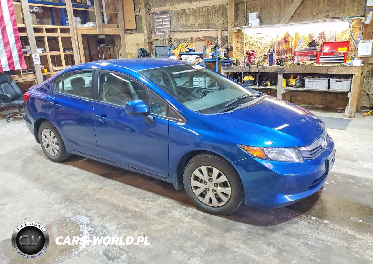2012 Honda Civic Lx VIN:2HGFB2F50CH501216 - 4