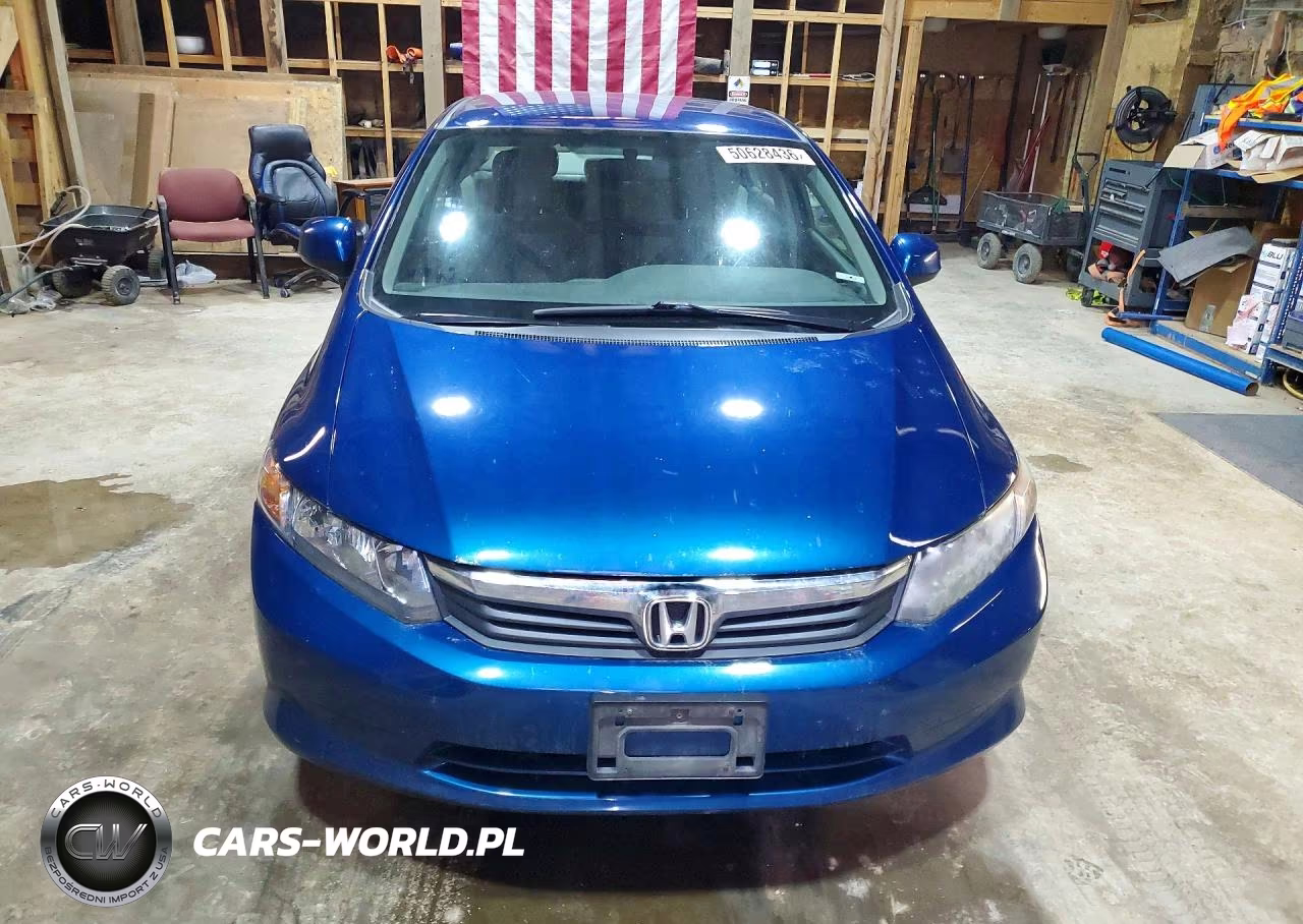2012 Honda Civic Lx VIN:2HGFB2F50CH501216 - 5