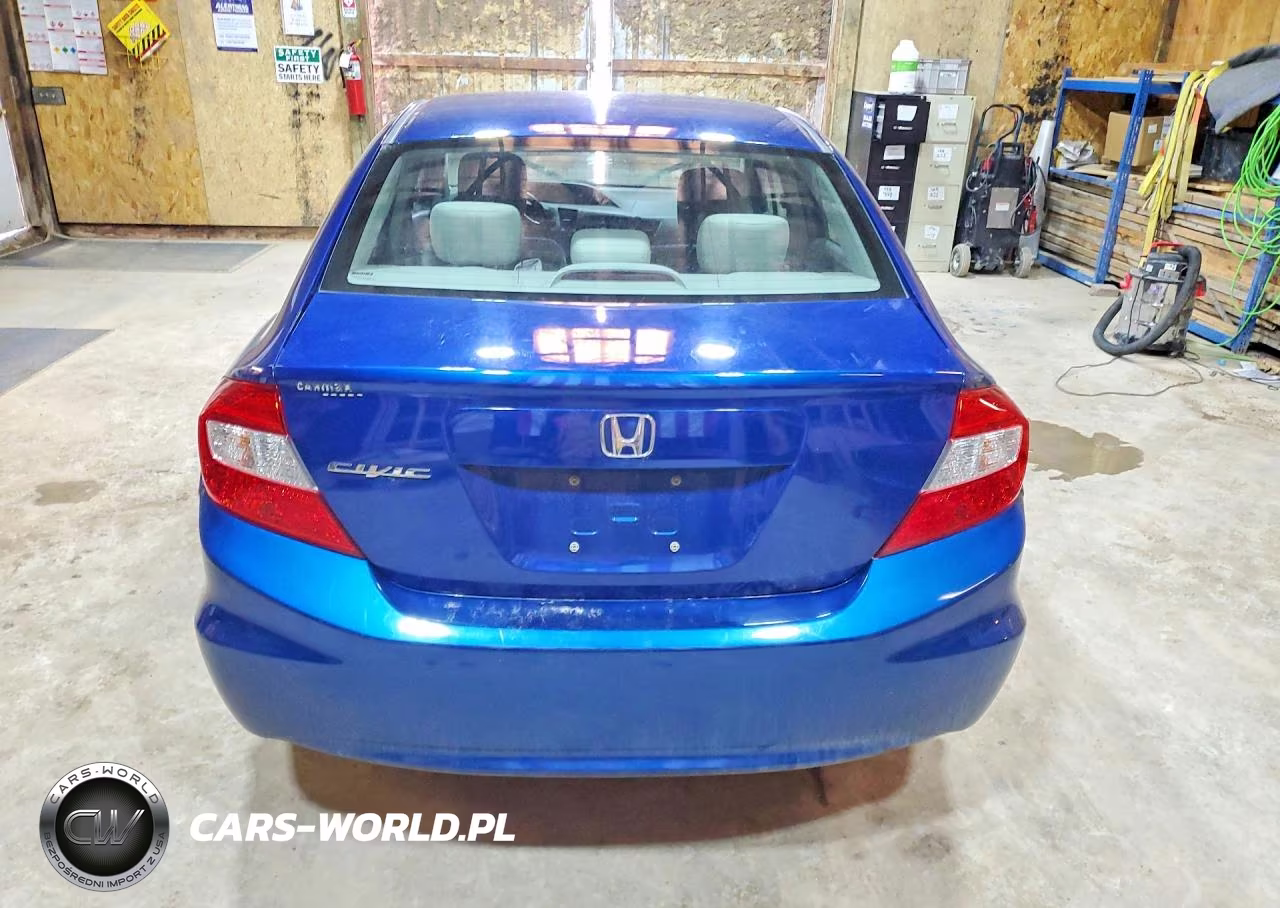 2012 Honda Civic Lx VIN:2HGFB2F50CH501216 - 6