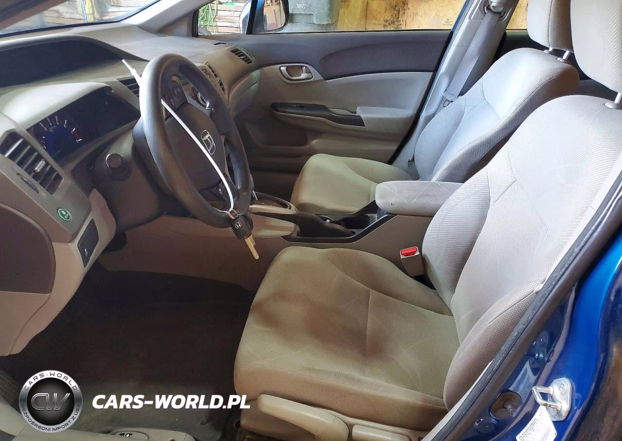 2012 Honda Civic Lx VIN:2HGFB2F50CH501216 - 7