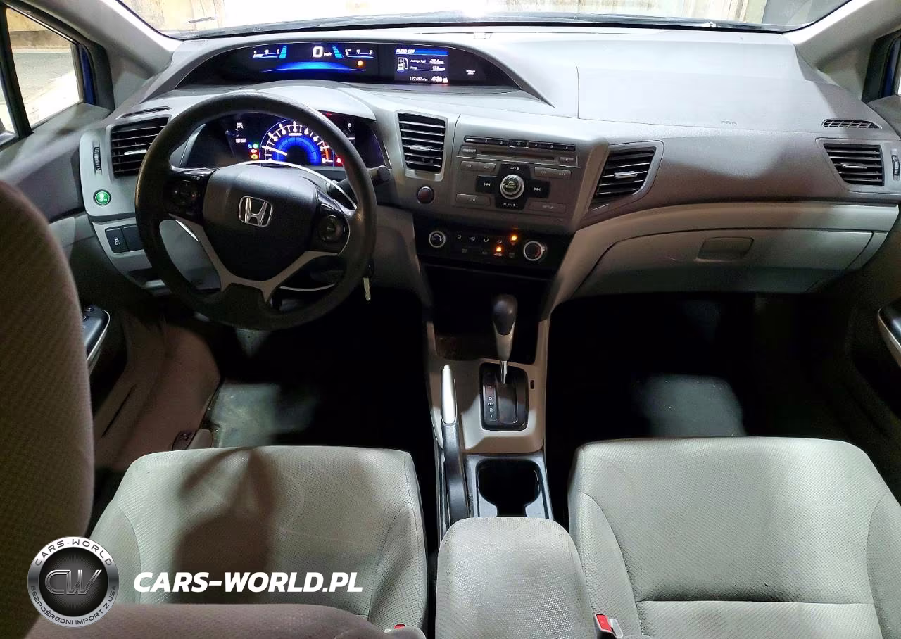 2012 Honda Civic Lx VIN:2HGFB2F50CH501216 - 8