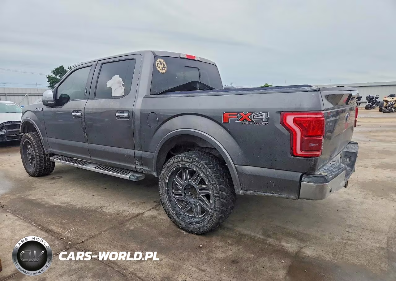 2015 Ford F150 Supercrew VIN:1FTEW1EF6FKE01640 - 2