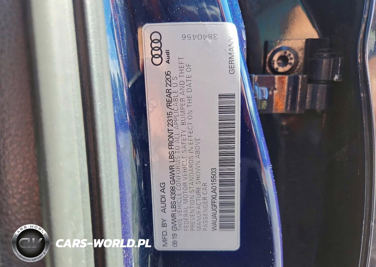 2020 Audi A3 Premium VIN:WAUAUGFFXLA015503 - 12