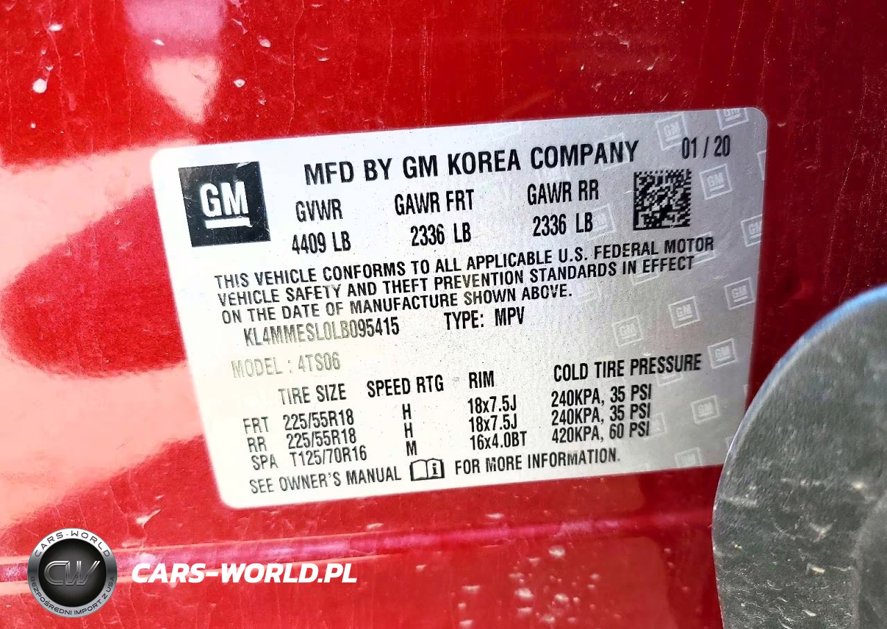 2020 Buick Encore Gx Select VIN:KL4MMESL0LB095415 - 14