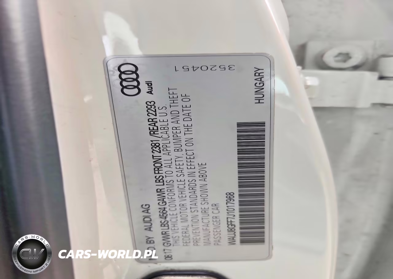 2018 Audi A3 Premium Plus VIN:WAUJ8GFF7J1017968 - 12