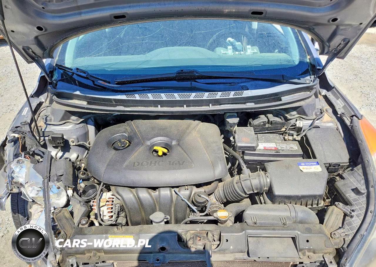 2011 Hyundai Elantra Gls VIN:KMHDH4AE3BU128557 - 11