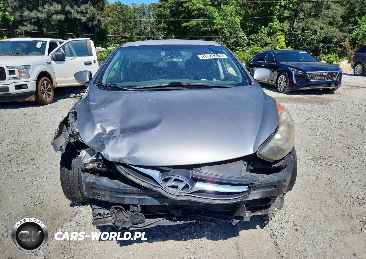 2011 Hyundai Elantra Gls VIN:KMHDH4AE3BU128557 - 5