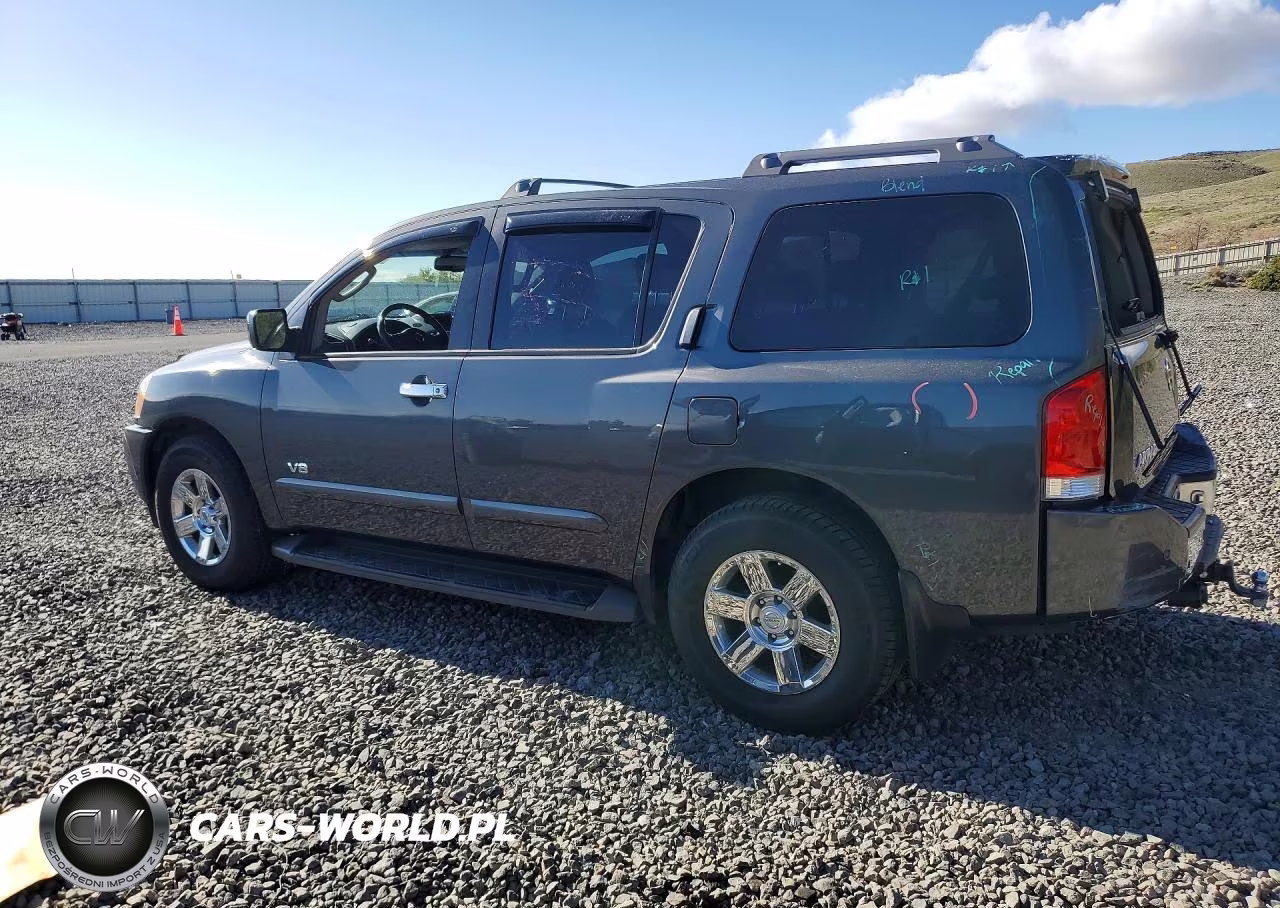 2007 Nissan Armada Se VIN:5N1AA08C77N706696 - 2