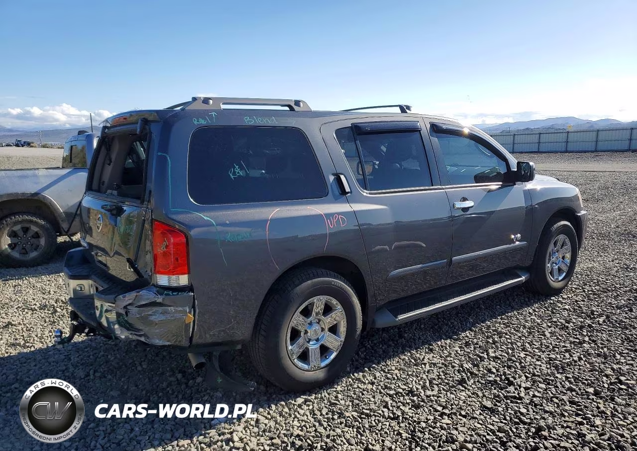 2007 Nissan Armada Se VIN:5N1AA08C77N706696 - 3