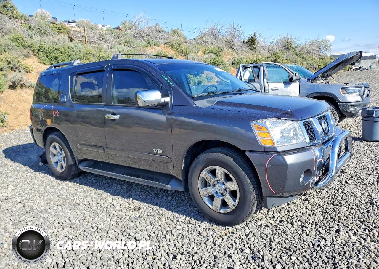 2007 Nissan Armada Se VIN:5N1AA08C77N706696 - 4
