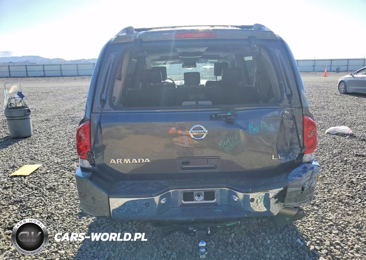 2007 Nissan Armada Se VIN:5N1AA08C77N706696 - 6
