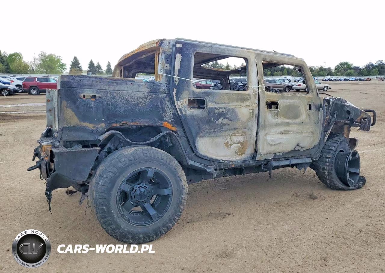 2005 Hummer H2 Sut VIN:5GRGN22U95H118258 - 3