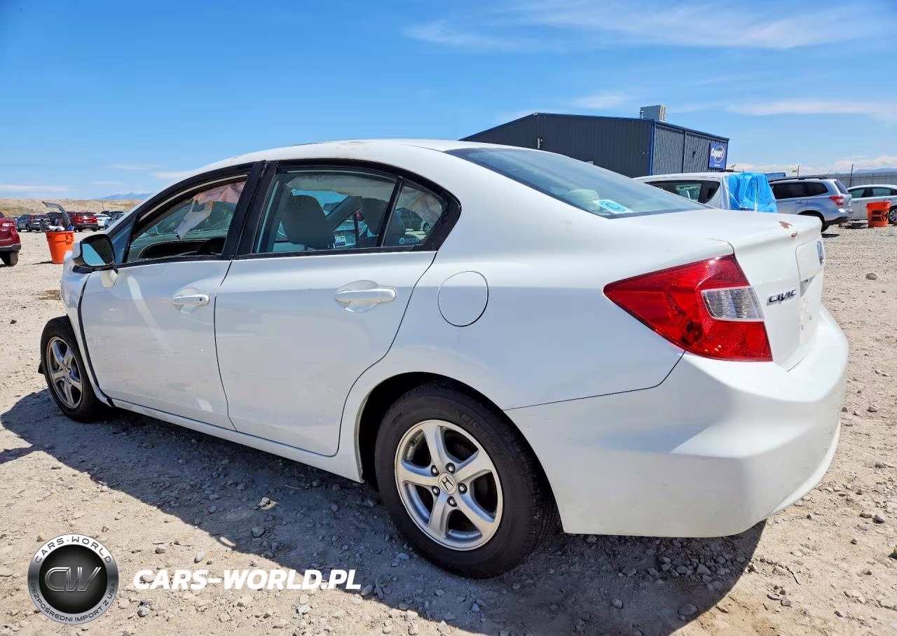 2012 Honda Civic Natural Gas VIN:19XFB5F50CE004033 - 2