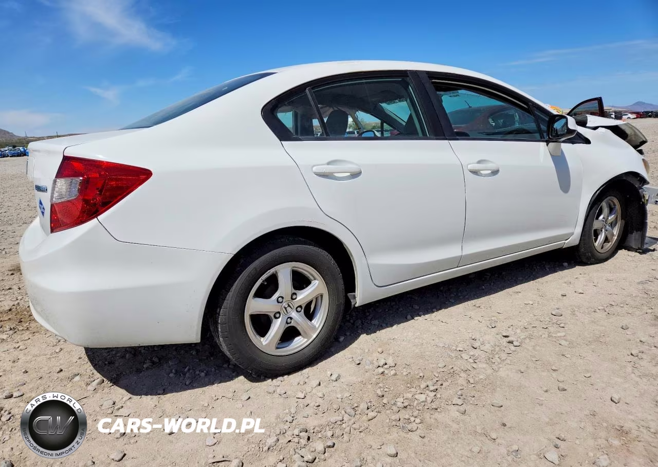 2012 Honda Civic Natural Gas VIN:19XFB5F50CE004033 - 3