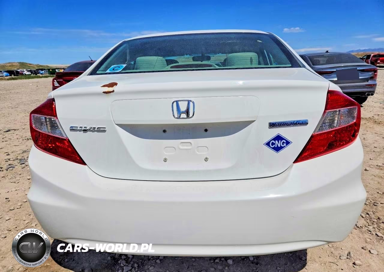 2012 Honda Civic Natural Gas VIN:19XFB5F50CE004033 - 6