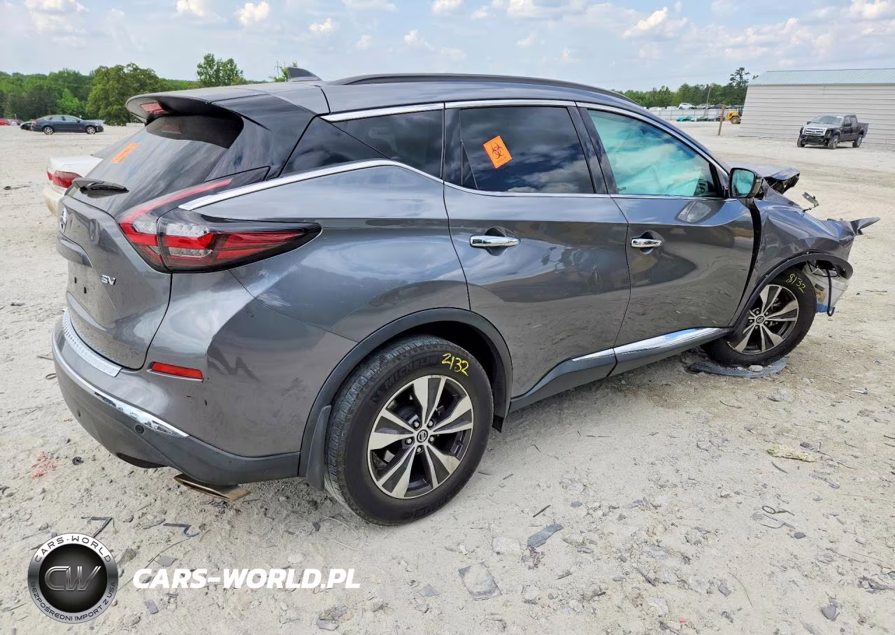 2021 Nissan Murano Sv VIN:5N1AZ2BJ7MC120079 - 3
