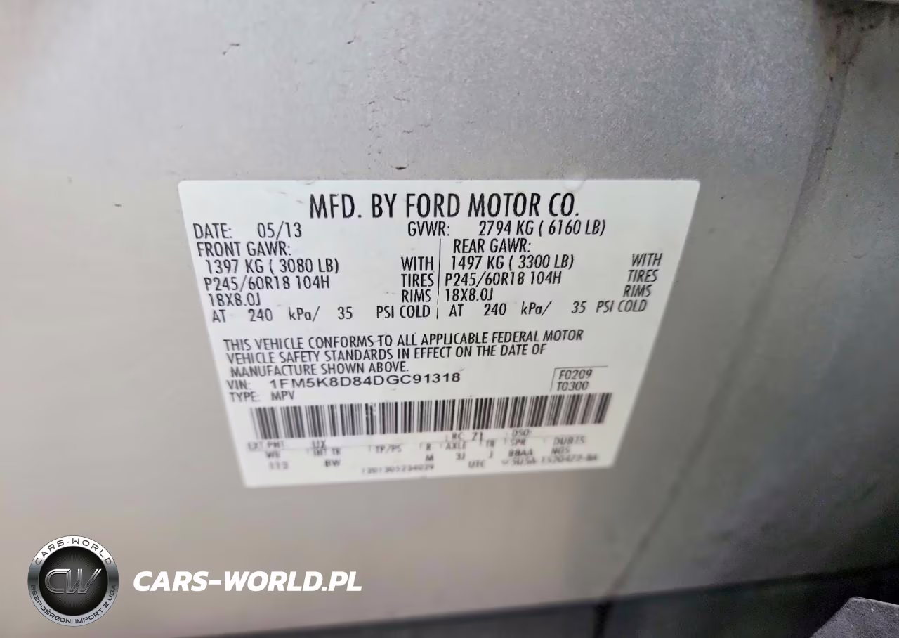 2013 Ford Explorer Xlt VIN:1FM5K8D84DGC91318 - 13