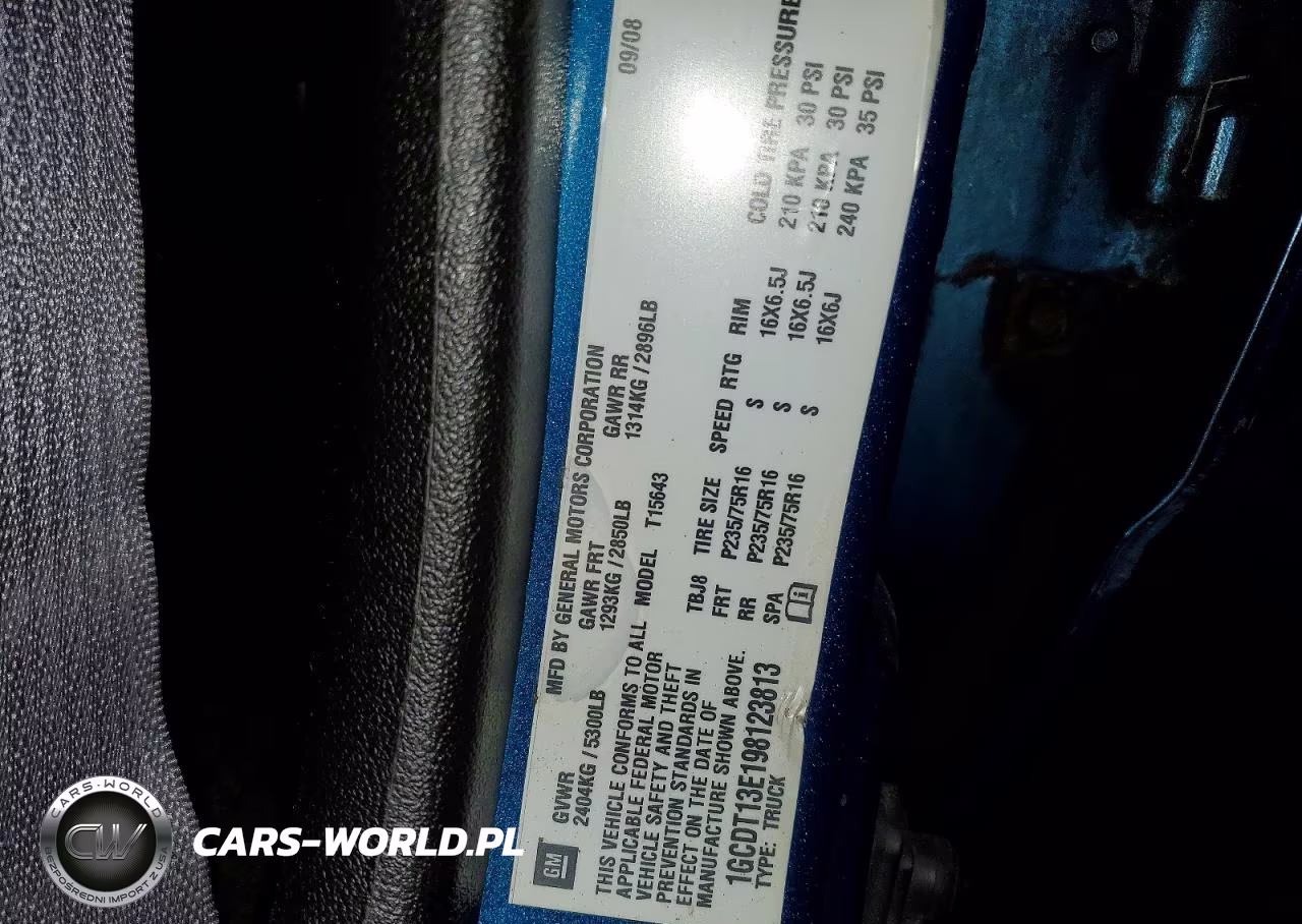 2009 Chevrolet Colorado VIN:1GCDT13E198123813 - 12