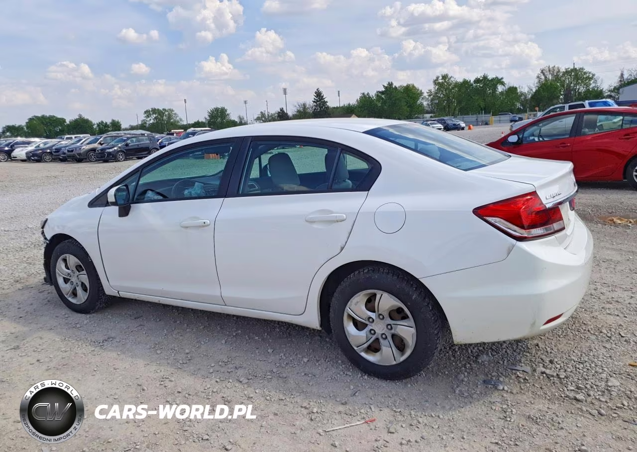2015 Honda Civic Lx VIN:19XFB2F54FE080096 - 2