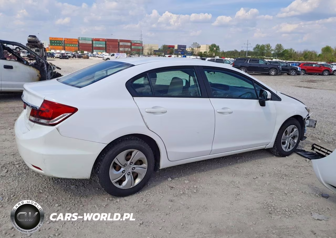 2015 Honda Civic Lx VIN:19XFB2F54FE080096 - 3