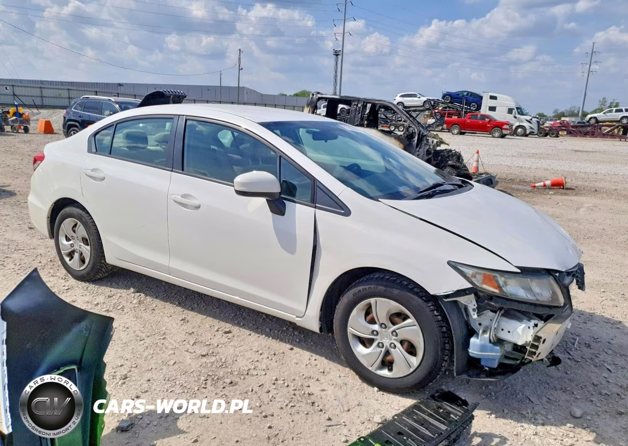 2015 Honda Civic Lx VIN:19XFB2F54FE080096 - 4