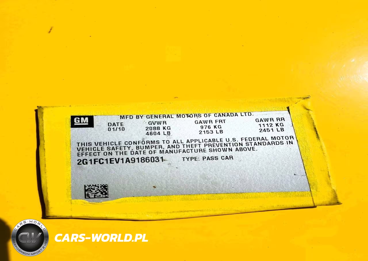 2010 Chevrolet Camaro Lt VIN:2G1FC1EV1A9186031 - 12