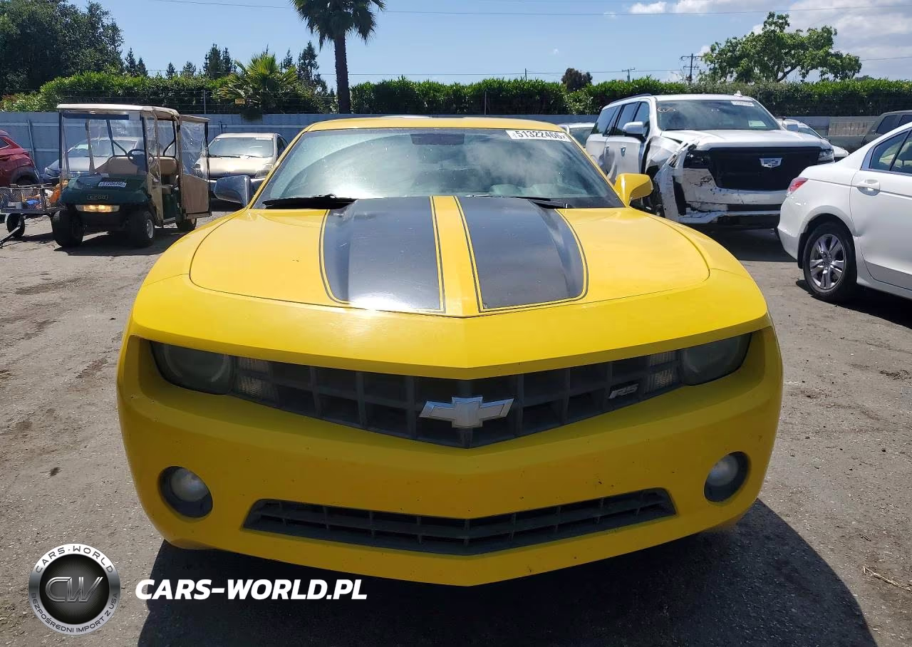 2010 Chevrolet Camaro Lt VIN:2G1FC1EV1A9186031 - 5