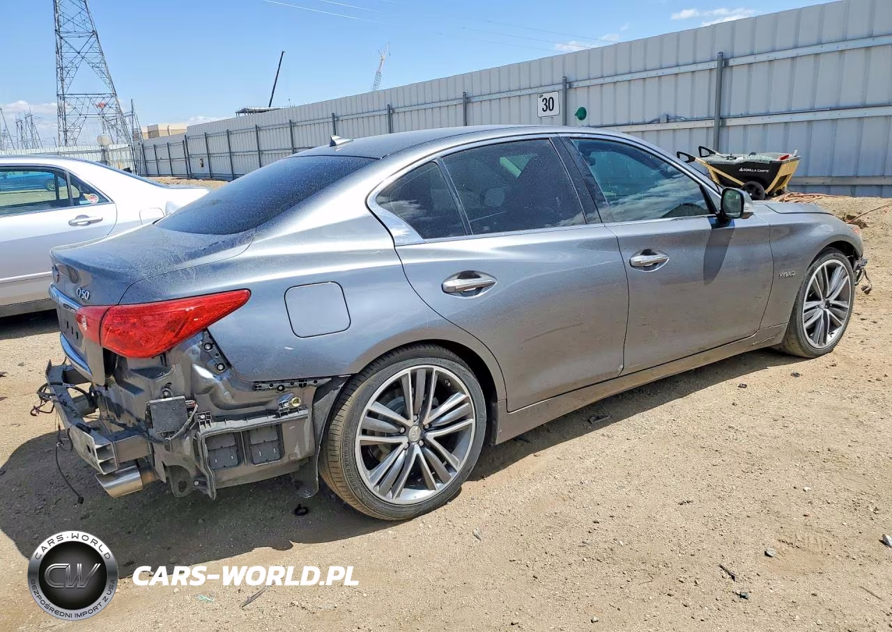 2016 Infiniti Q50 Hybrid VIN:JN1AV7AP7GM490095 - 3
