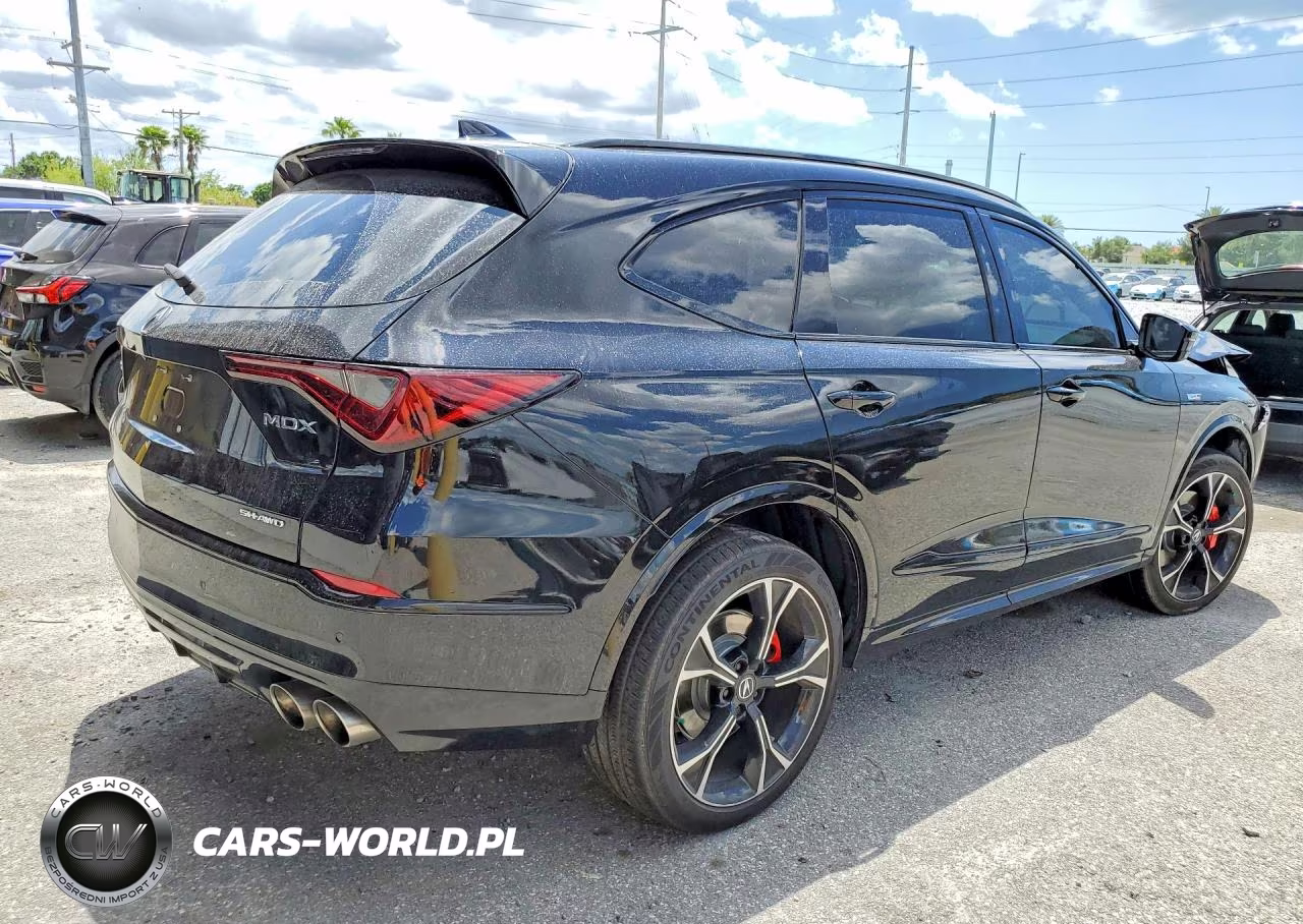2025 Acura Mdx Type S Advance VIN:5J8YD8H84SL003244 - 3