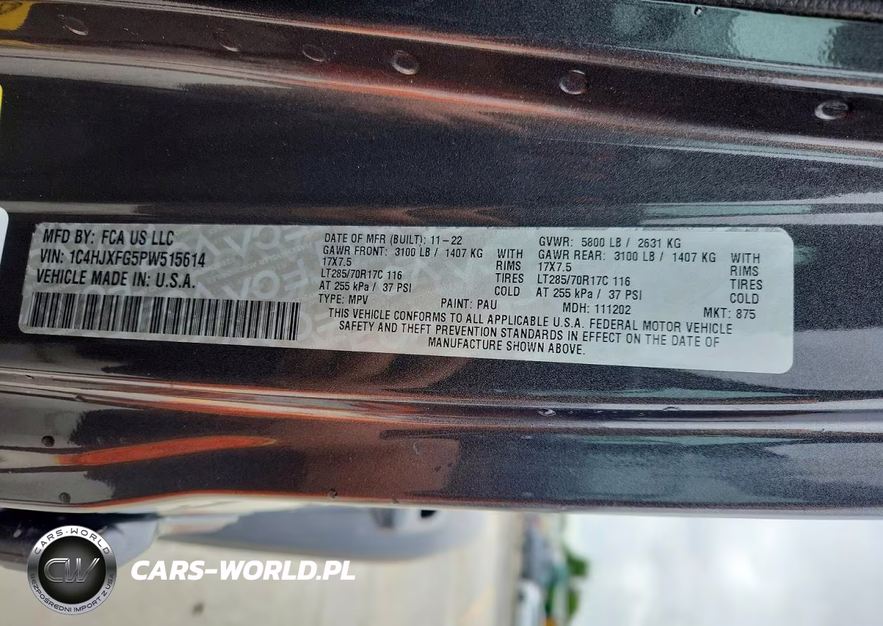 2023 Jeep Wrangler Rubicon VIN:1C4HJXFG5PW515614 - 13