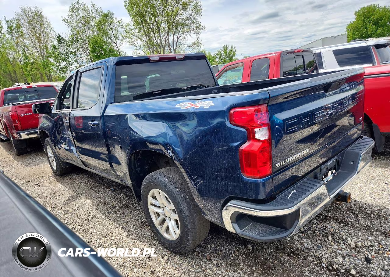 2021 Chevrolet Silverado K1500 Lt VIN:3GCUYDED8MG198342 - 2
