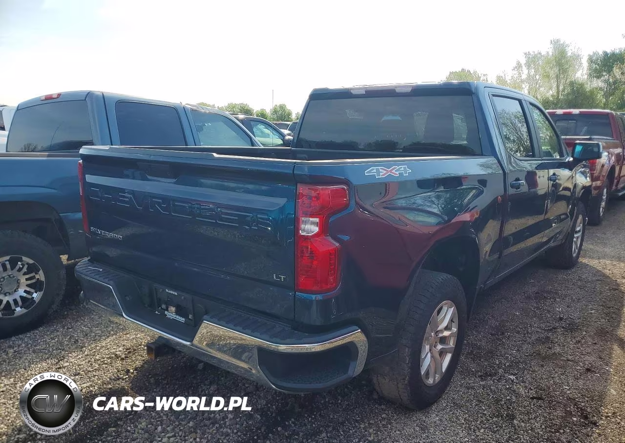 2021 Chevrolet Silverado K1500 Lt VIN:3GCUYDED8MG198342 - 3