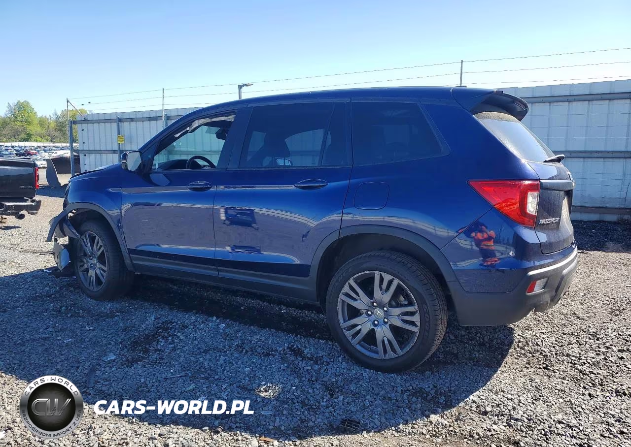 2020 Honda Passport Exl VIN:5FNYF8H51LB004385 - 2