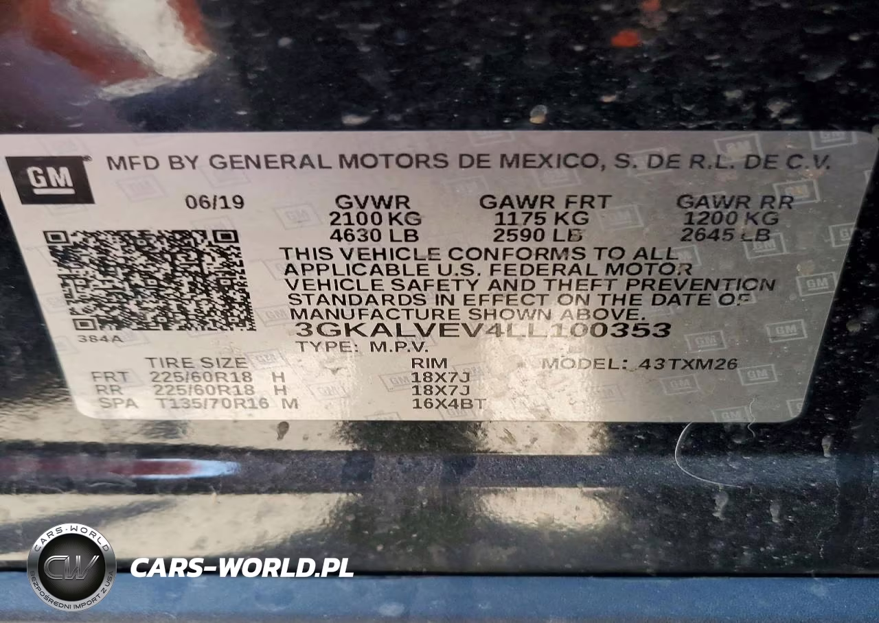 2020 GMC Terrain Slt VIN:3GKALVEV4LL100353 - 14