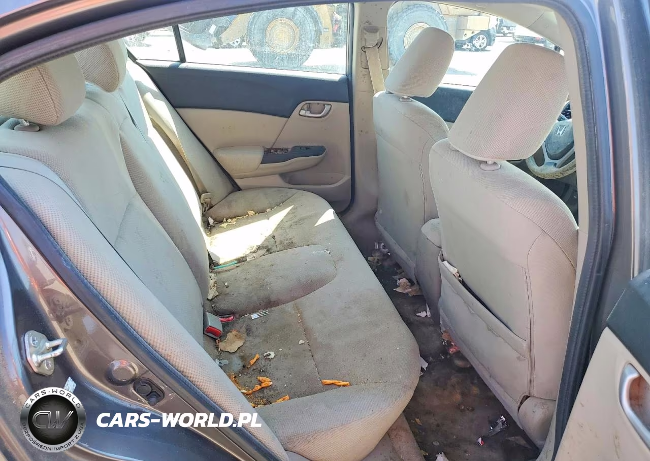 2012 Honda Civic Lx VIN:19XFB2F58CE106517 - 10