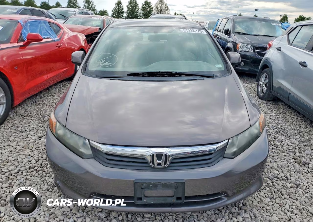 2012 Honda Civic Lx VIN:19XFB2F58CE106517 - 5