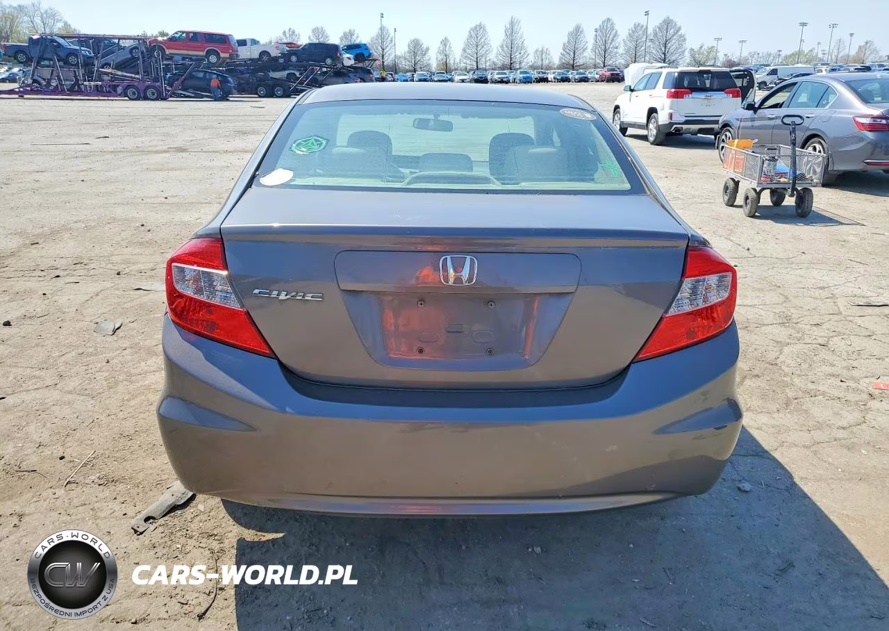 2012 Honda Civic Lx VIN:19XFB2F58CE106517 - 6
