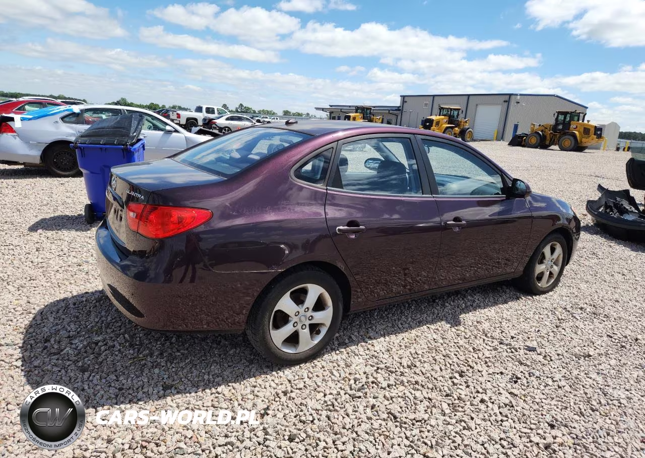 2008 Hyun Elantra VIN:KMHDU46D58U448757 - 3