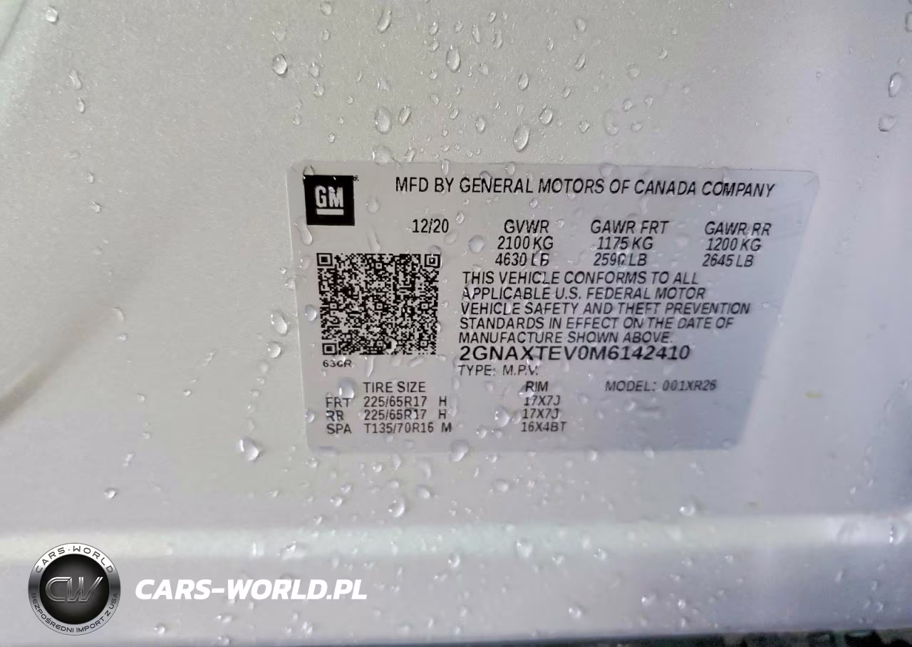 2021 Chevrolet Equinox Lt VIN:2GNAXTEV0M6142410 - 12