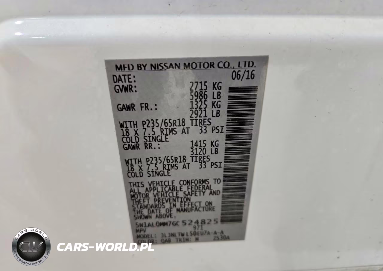 2016 Infiniti Qx60 Base VIN:5N1AL0MM7GC524825 - 13