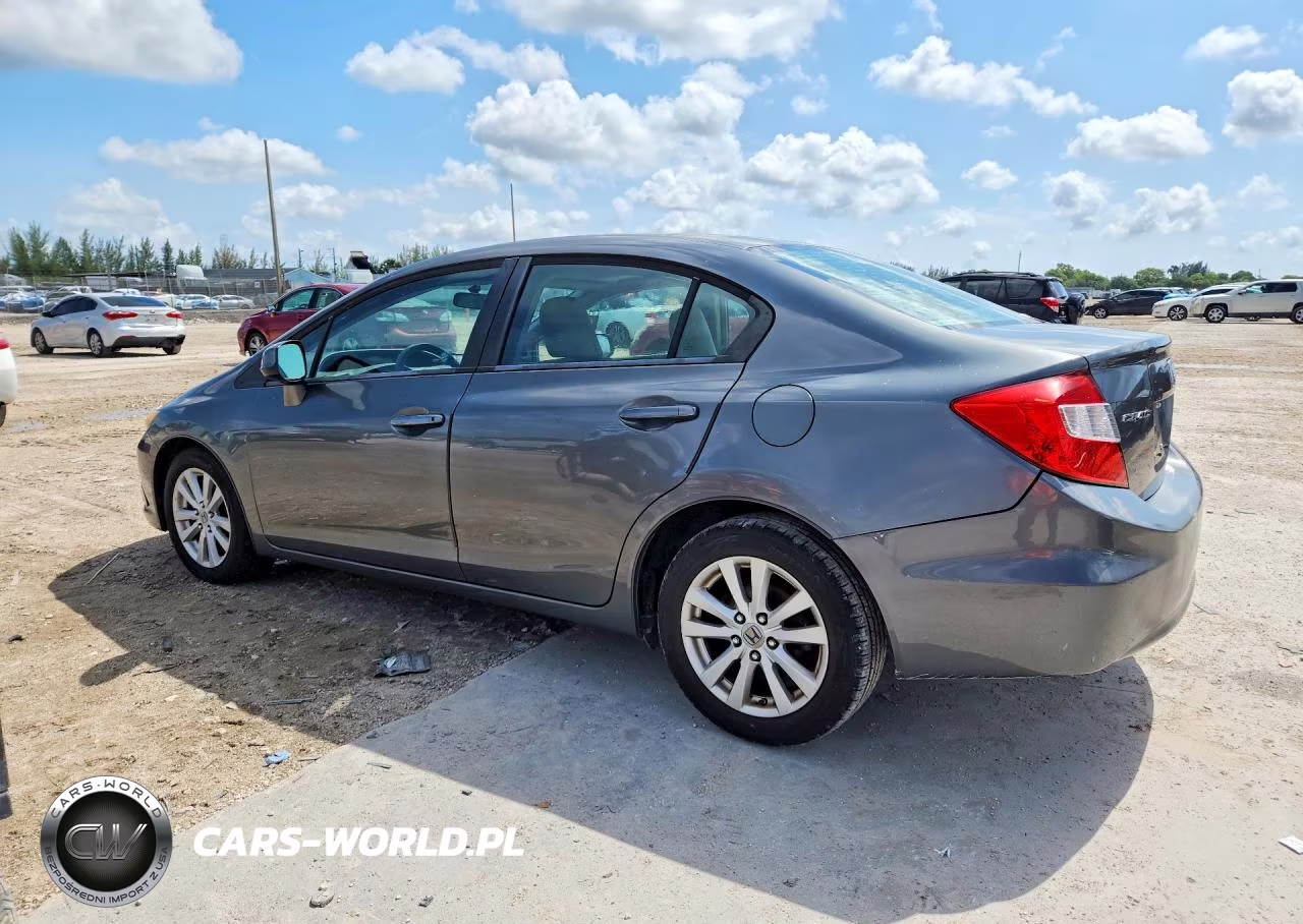 2012 Honda Civic Ex VIN:19XFB2F88CE049522 - 2