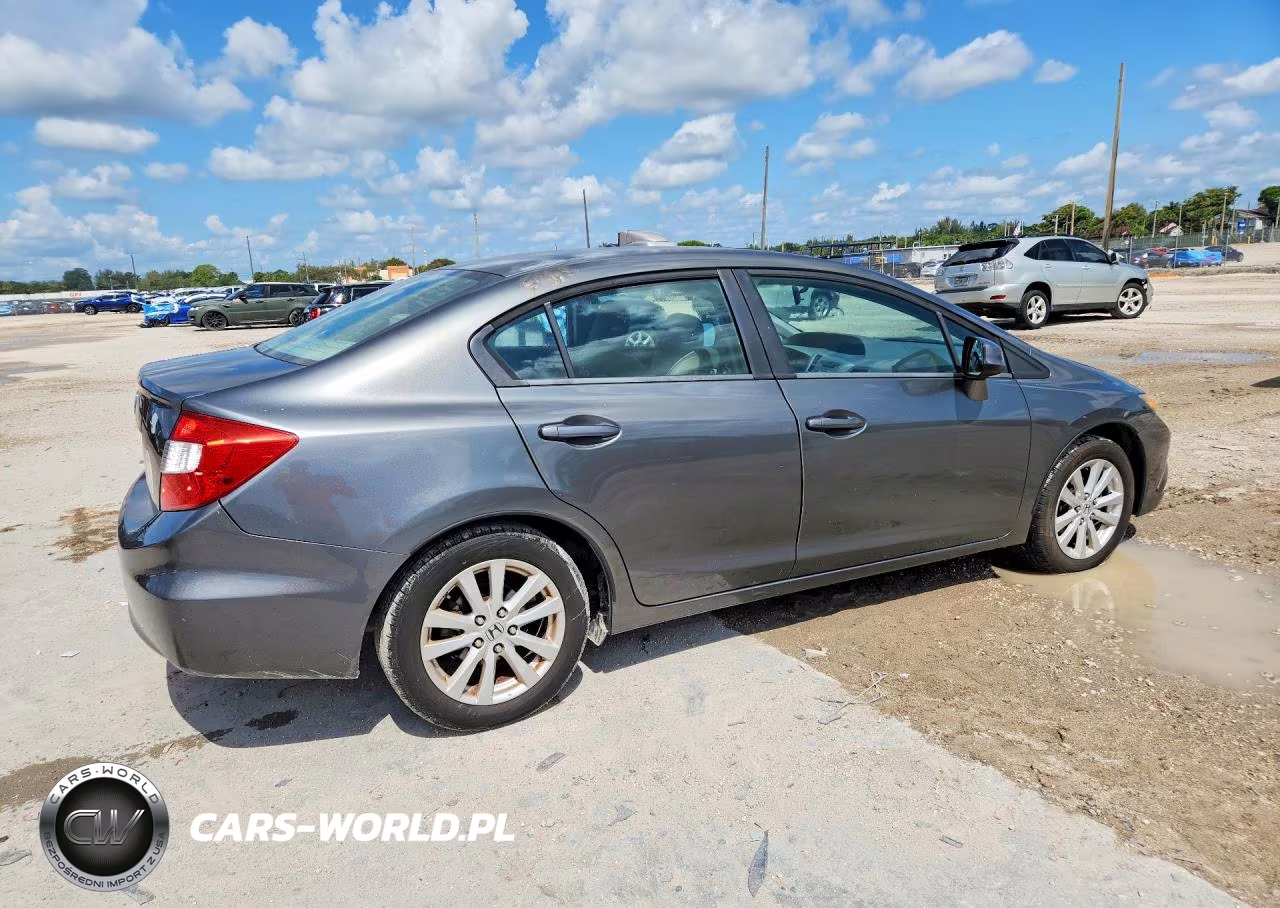 2012 Honda Civic Ex VIN:19XFB2F88CE049522 - 3