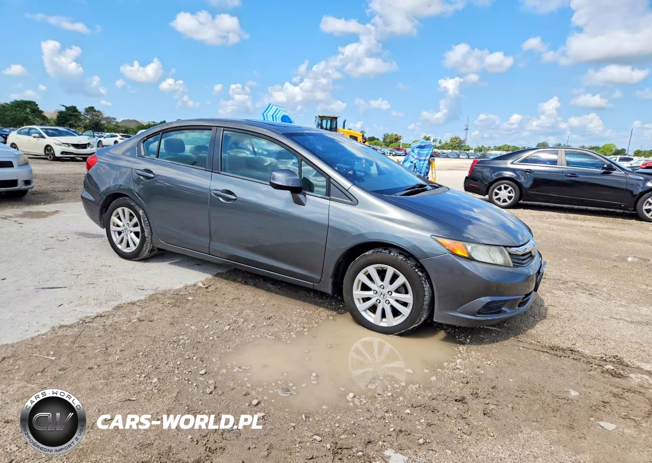 2012 Honda Civic Ex VIN:19XFB2F88CE049522 - 4