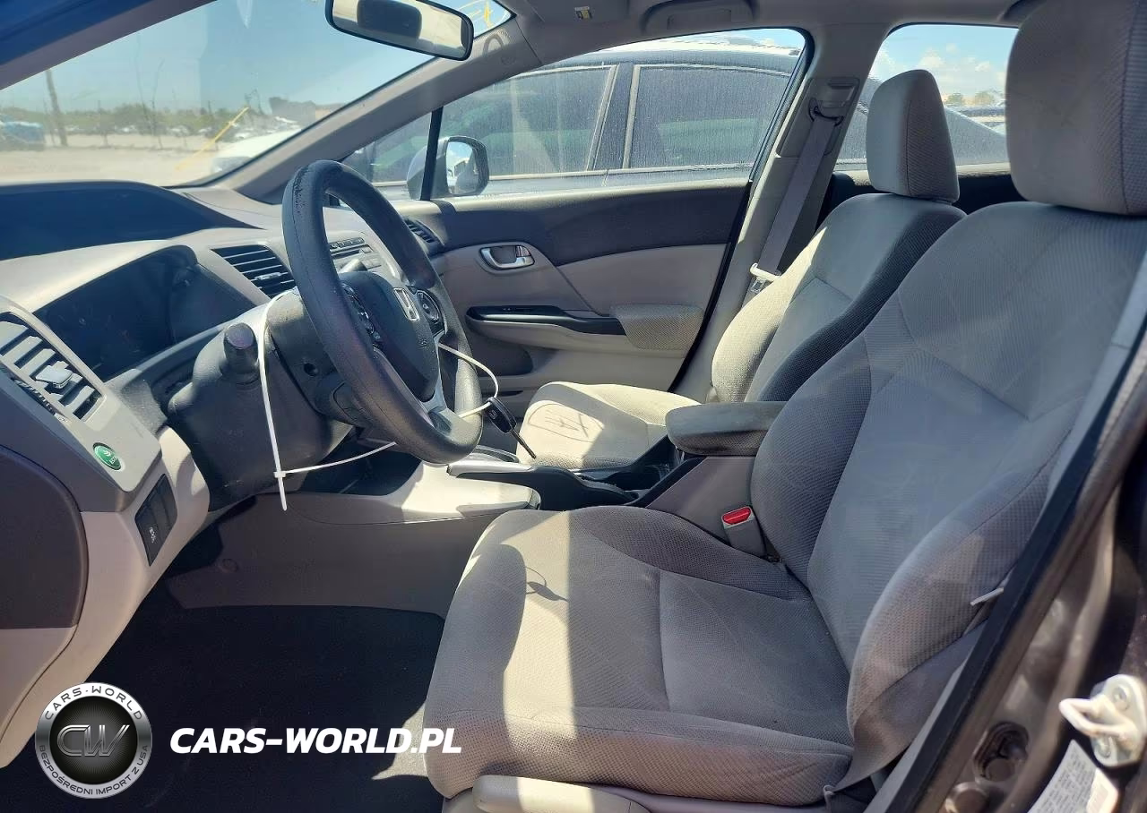 2012 Honda Civic Ex VIN:19XFB2F88CE049522 - 7