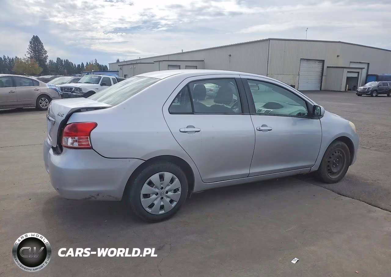 2011 Toyota Yaris Base VIN:JTDBT4K36B1407591 - 3