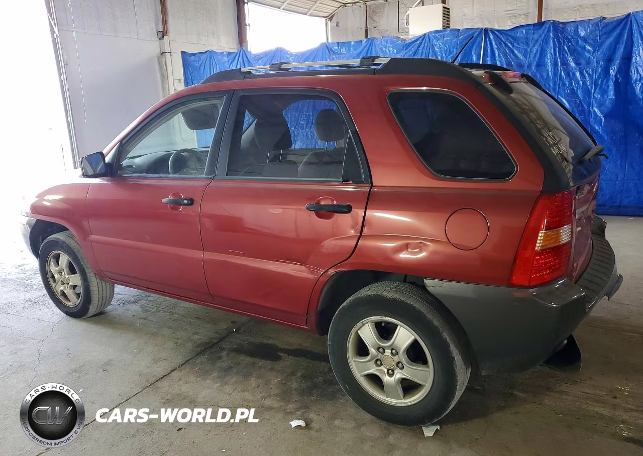 2007 Kia Sportage Lx VIN:KNDJF724777380578 - 2