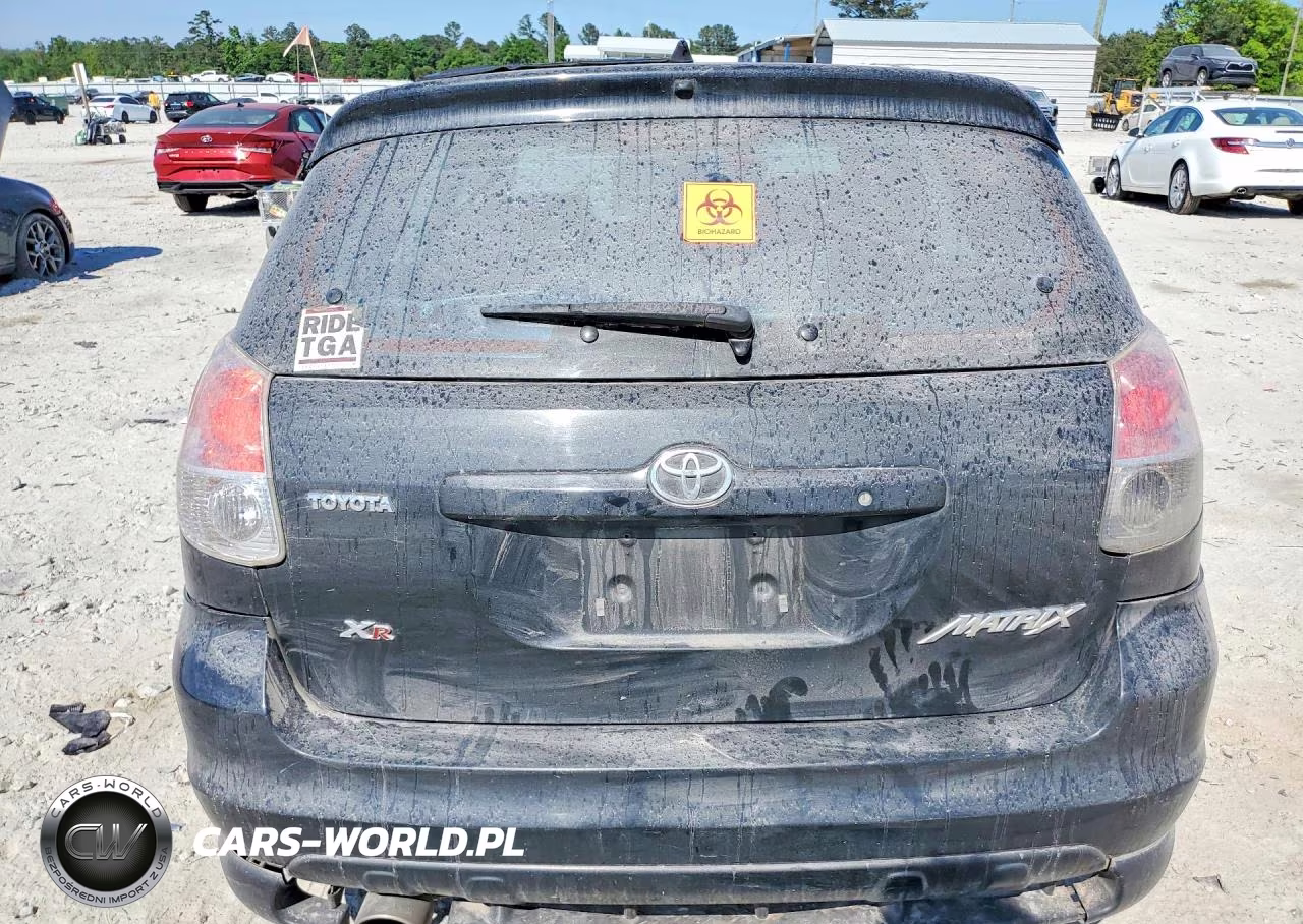 2006 Toyota Corolla Matrix Xr VIN:2T1KR32E06C554050 - 6