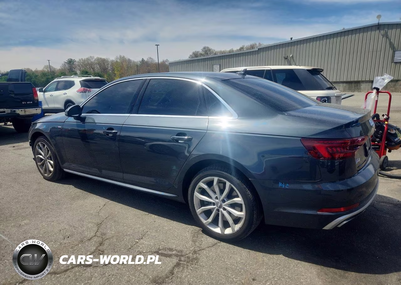 2019 Audi A4 Premium Plus VIN:WAUENAF40KN006827 - 2