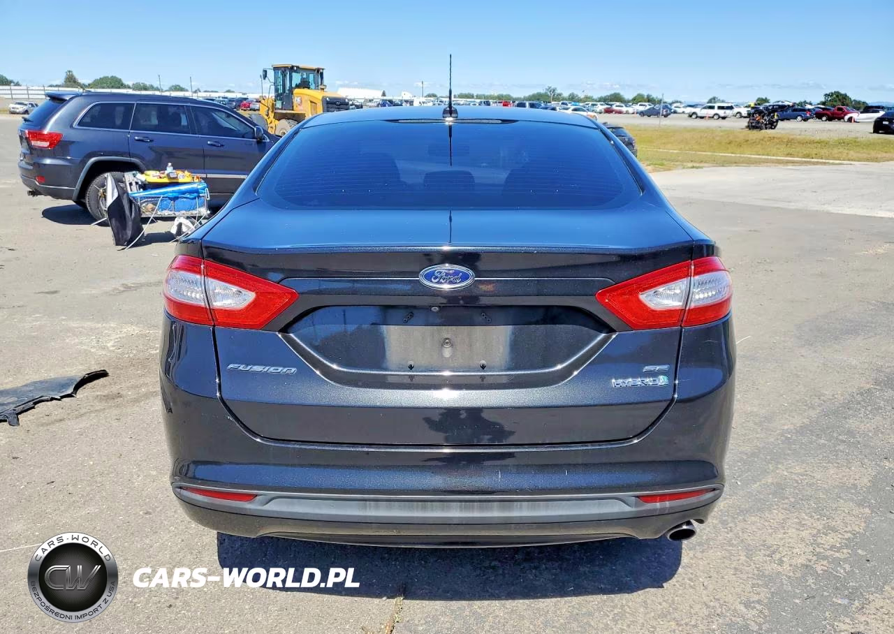 2014 Ford Fusion Se Hybrid VIN:3FA6P0LU4ER357487 - 6