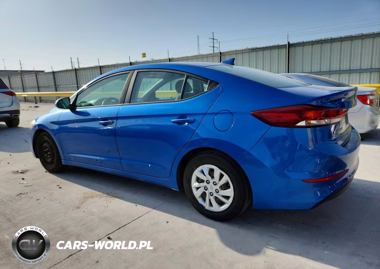 2017 Hyundai Elantra Se VIN:KMHD74LF1HU078971 - 2